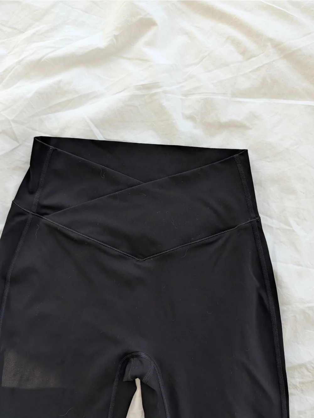 AURORA Black High Waisted Flare Yoga Leggings NWT Style Size Small